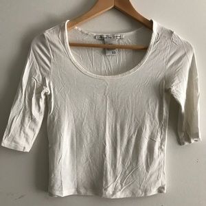 SOLD American Rag mid sleeve crop top